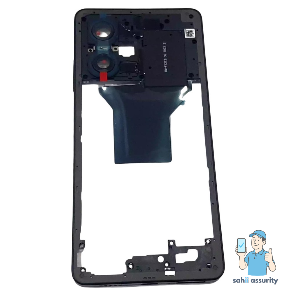 Middle Frame Ring Only for Xiaomi Redmi Note 12 Pro Purple